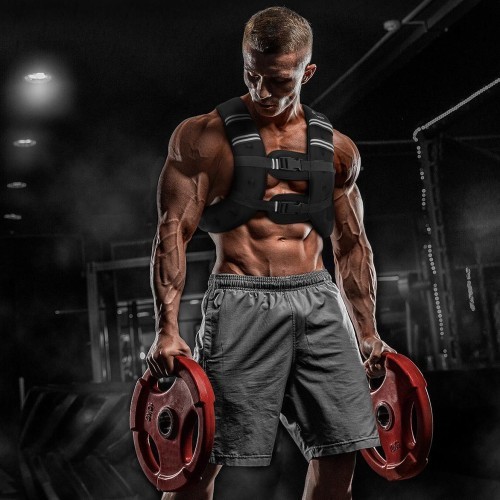 KTO TRAINING WAISTCOAT WITH STEEL WEIGHTS HMS PREMIUM -  8 kg