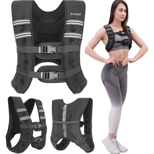 Svorinė liemenė su plieniniais svarmenimis HMS Premium - 8 kg