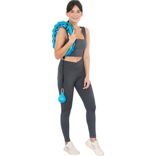 HHW01 BLUE HULA HOOP WITH WEIGHT HMS