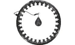 Gimnastikos lankas su svareliu HMS HHW12 Plus Size, juodas