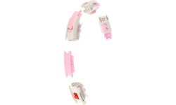 HHW06 PINK HULA HOOP WITH WEIGHT + COUNTER HMS