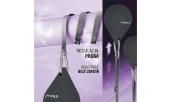 HHM15 HULA HOOP BLACK MAGNETIC WITH WEIGHT + COUNTER HMS