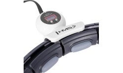 HHM15 HULA HOOP BLACK MAGNETIC WITH WEIGHT + COUNTER HMS