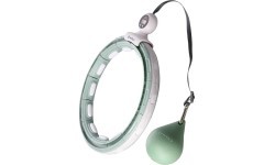 HHM15 HULA HOOP GREEN MAGNETIC WITH WEIGHT + COUNTER HMS