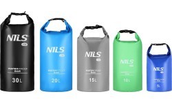 NC1703 WATERPROOF BAG SZARY 15L NILS CAMP