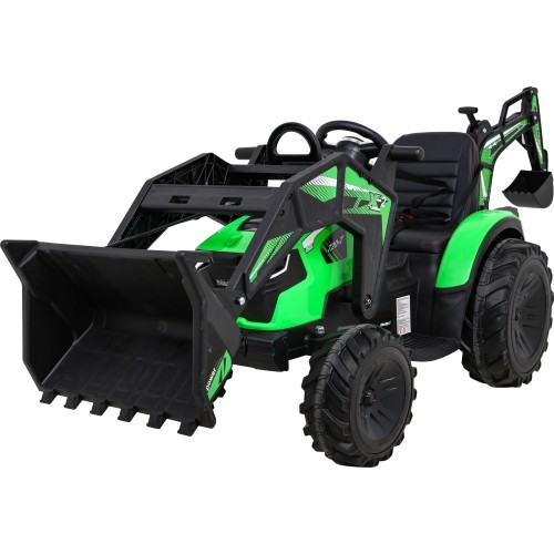 Трактор Buggy с прицепом 720-T, зелёный