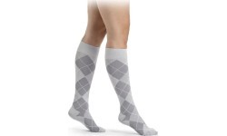 Женские компрессионные носки SIGVARIS MICROFIBER SHADES - Серый - C(41-44)