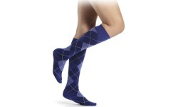 Kompresinės moteriškos kojinės MICROFIBER SHADES by SIGVARIS - Violet - B(38-40)