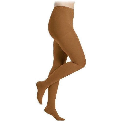 Rudos spalvos 2 k.k. pėdkelnės moterims Magic Colors by Sigvaris - S Plus - Ilgas