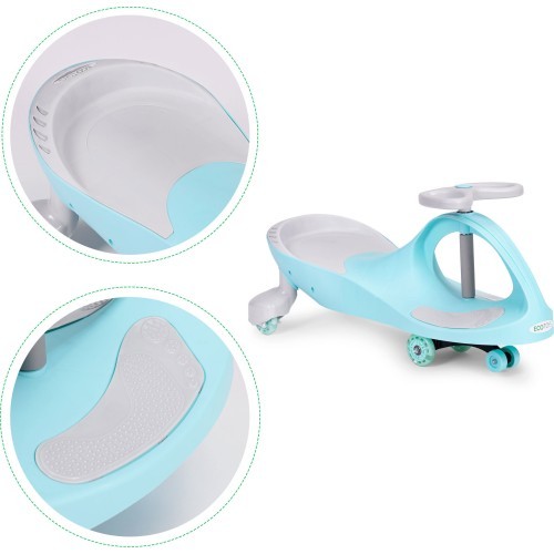 Gravity ride vehicle for kids LED wheels blue ECOTOYS
