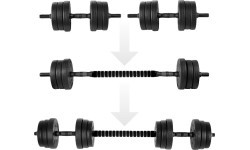 Hantelių rinkinys 2x 10 kg Spokey PONDUS 20