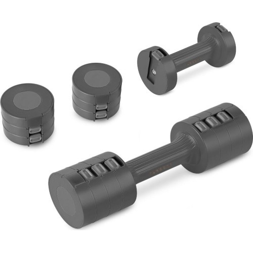 Set of adjustable dumbbells 2x 2,5 kg Spokey MULTIBELL