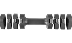 Set of adjustable dumbbells 2x 2,5 kg Spokey MULTIBELL