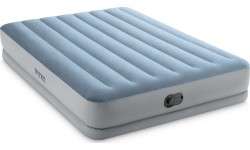 Didelis dvivietis pripučiamas čiužinys 203x152x36 cm su integruota elektrine pompa INTEX 64159