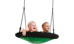 lizdinės sūpynės ˜swibee™ KBT-žalios/juodos spalvos