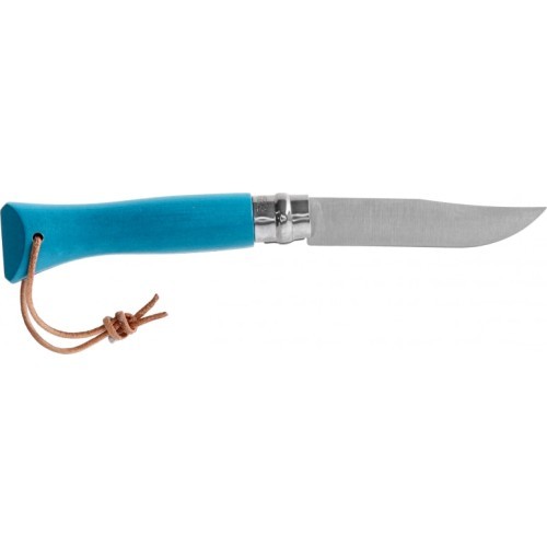 Peilis Opinel Colorama 06 inox turkis su virvute