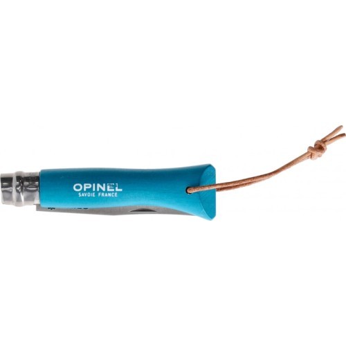 Peilis Opinel Colorama 06 inox turkis su virvute