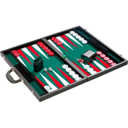 Nardų žaidimas Philos Green Tournament 54x32 cm