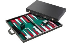 Backgammon Philos Green Tournament 54x32cm