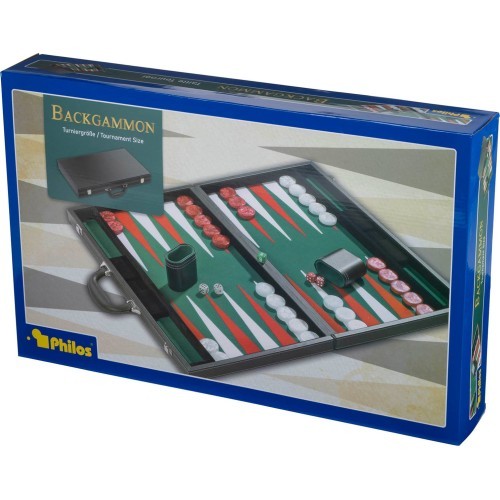 Нарды Philos Green Tournament 54x32 см