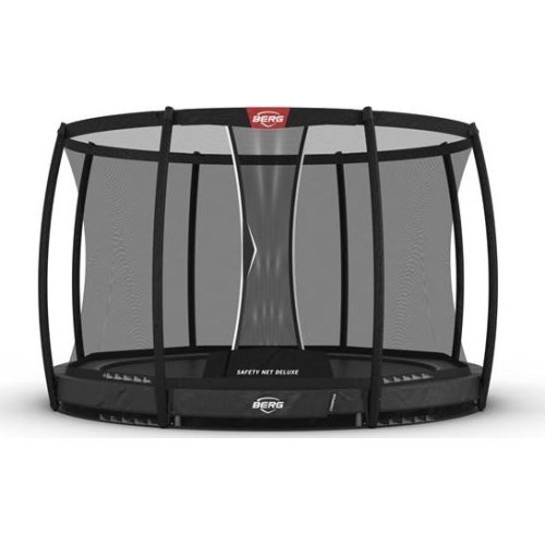 BERG Champion InGround 330 pilka + apsauginis tinklas Deluxe