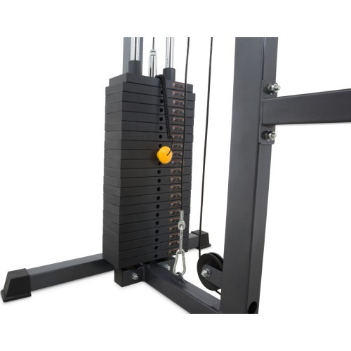 Тренажёр верхней и нижней тяги PowerMark 660LR с весовым стеком WS210