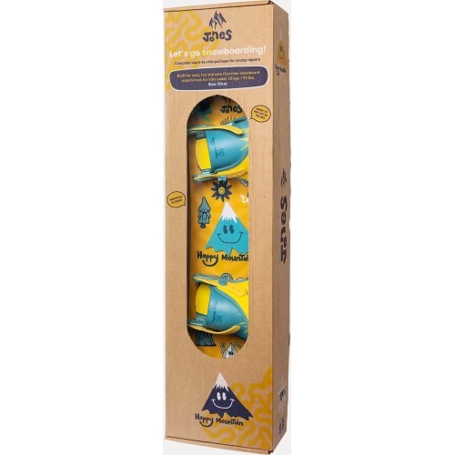 Jones Kids Happy Mountain Package snowboard with bindings