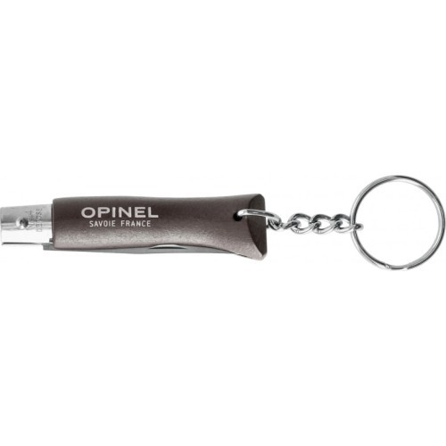 Raktų pakabukas peilis Opinel Colorama 04 Inox, juodas