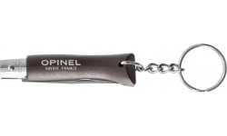 Raktų pakabukas peilis Opinel Colorama 04 Inox, juodas