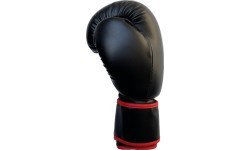 Buffalo Outrage boxing gloves black and red 14oz