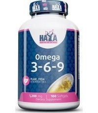 Haya Labs Omega 3-6-9 100 kaps.