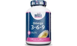 Haya Labs Omega 3-6-9 100 caps.