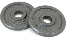 Kroon geležinių svarmenų komplektas 1,25 kg 30 mm