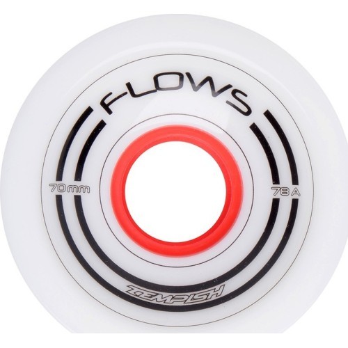 Tempish Flows 70x51 78A longboard ratukai