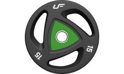 Олимпийский полиуретановый диск 15 кг - UpForm