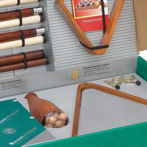 Biliardo priedų rinkinys Aramith Premium Fusion 120 ir 145 cm