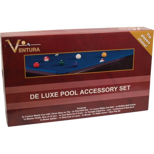 Ventura De Luxe biliardo priedų rinkinys