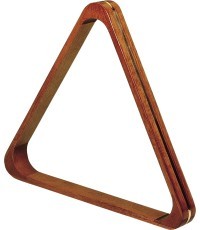 Tamsaus medžio trikampis su žalvario vamzdeliais Buffalo, 57.2mm
