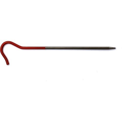Vargo titanium tent stake, fluorescent