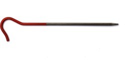 Vargo titanium tent stake, fluorescent