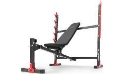 Скамья со стойками для штанги Marbo MH-L107 2.0