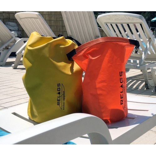 Гермомешок BasicNature 500D 10L, жёлтый