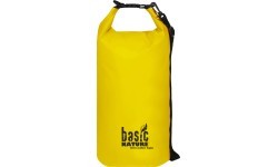 Hermetiškas krepšys BasicNature 500D 10L, geltonas