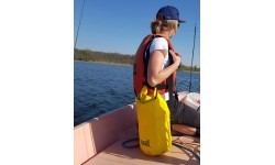 Гермомешок BasicNature 500D 10L, жёлтый