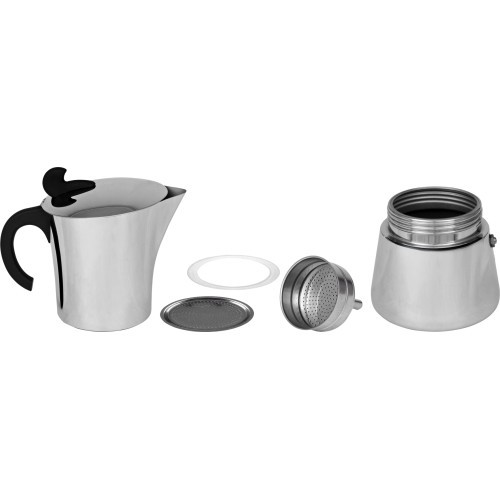 Stainless Steel Espresso Maker BasicNature, 2 Cups