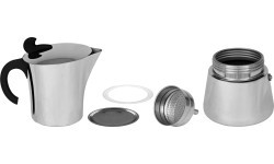 Stainless Steel Espresso Maker BasicNature, 2 Cups