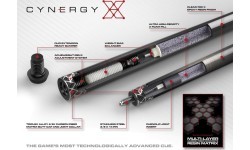 Бильярдный кий Cuetec Cynergy X, RAW UPW, 3/8x14, 12,5 мм
