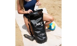 Водонепроницаемая сумка Nils Camp NC1703 30 л, чёрная