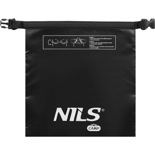 NC1703 WATERPROOF BAG BLACK 30L NILS CAMP