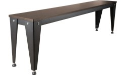 Скамья для бильярдного стола Vancouver III, 7 ft, черно-коричневая